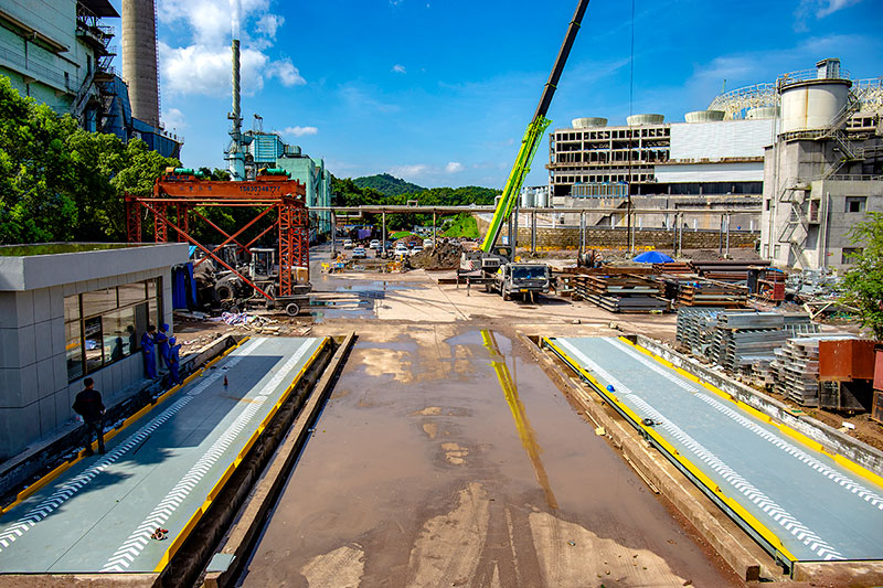 無人值守電子汽車衡-浙江華川深能環保有限公司